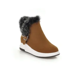 Leisure Winter Women's Flat Snow Boots