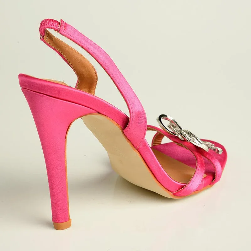 Madison Liza Heel Sandals - Pink