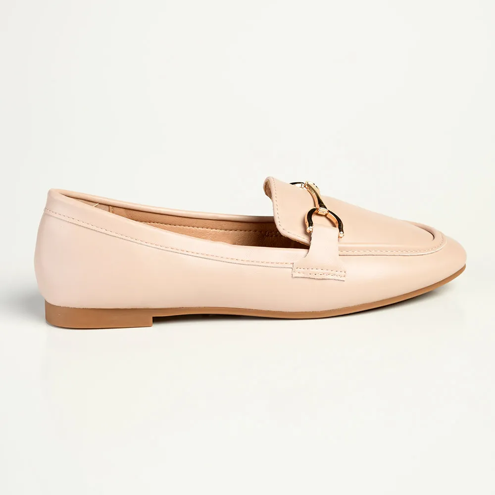 Madison Persley Slip On  Loafer - Nude