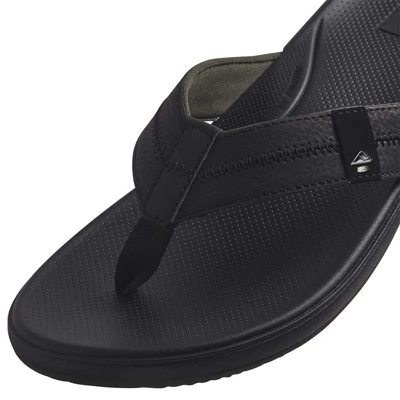 Men's Reef Cushion Phantom Sandals in Black