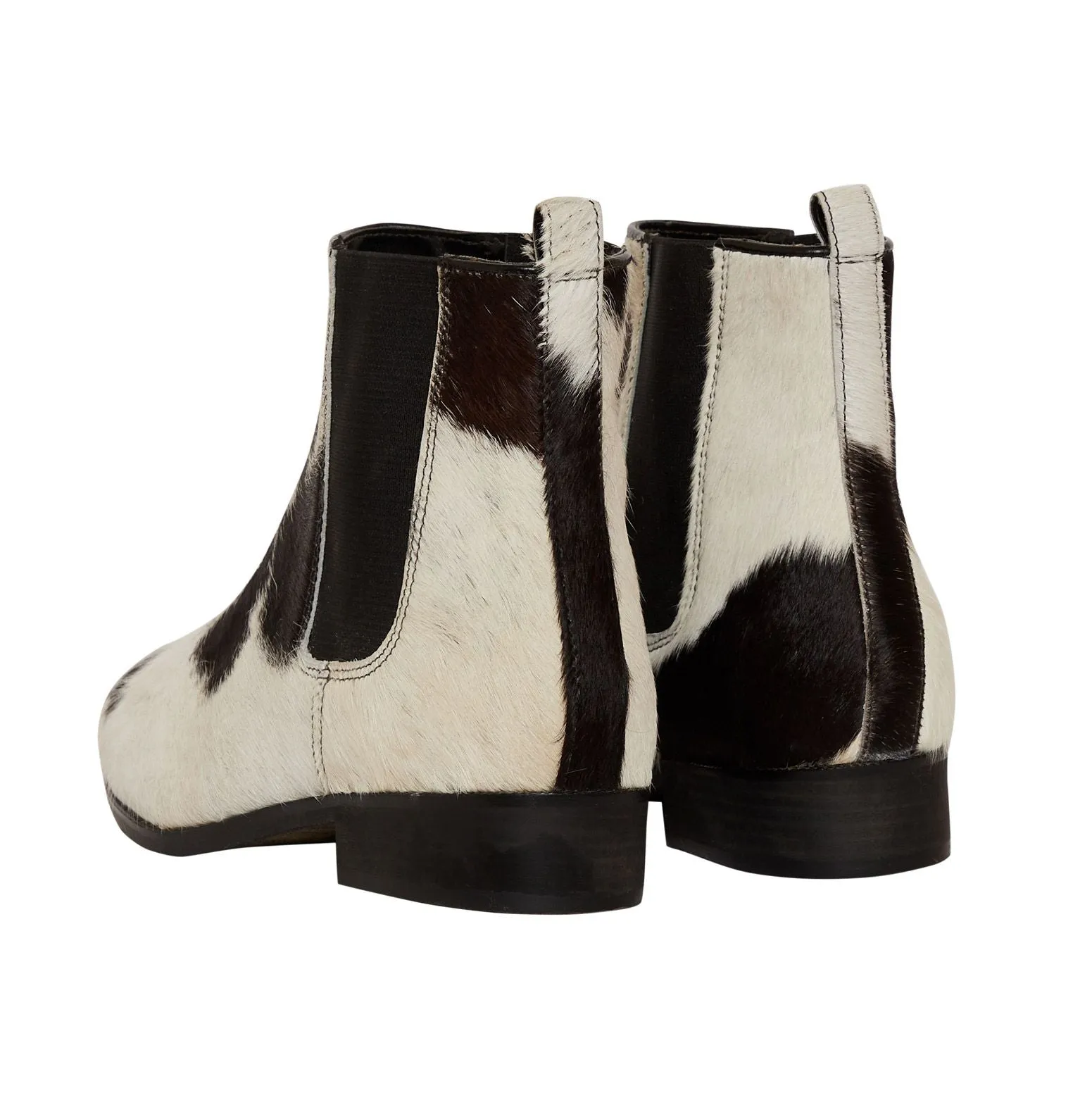 Myra Bag Hair on Leather Electron Sally Boots - Stylish Comfort in Genuine Cowhide