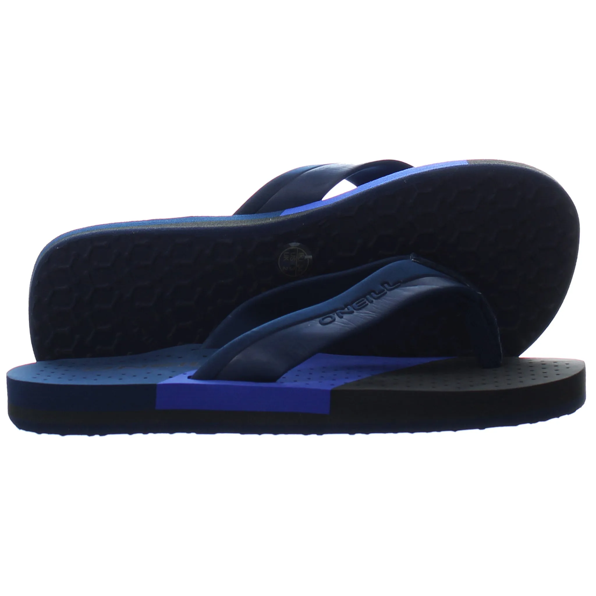 O'Neill FB Imprint Punch Blue Kids Flip-Flops