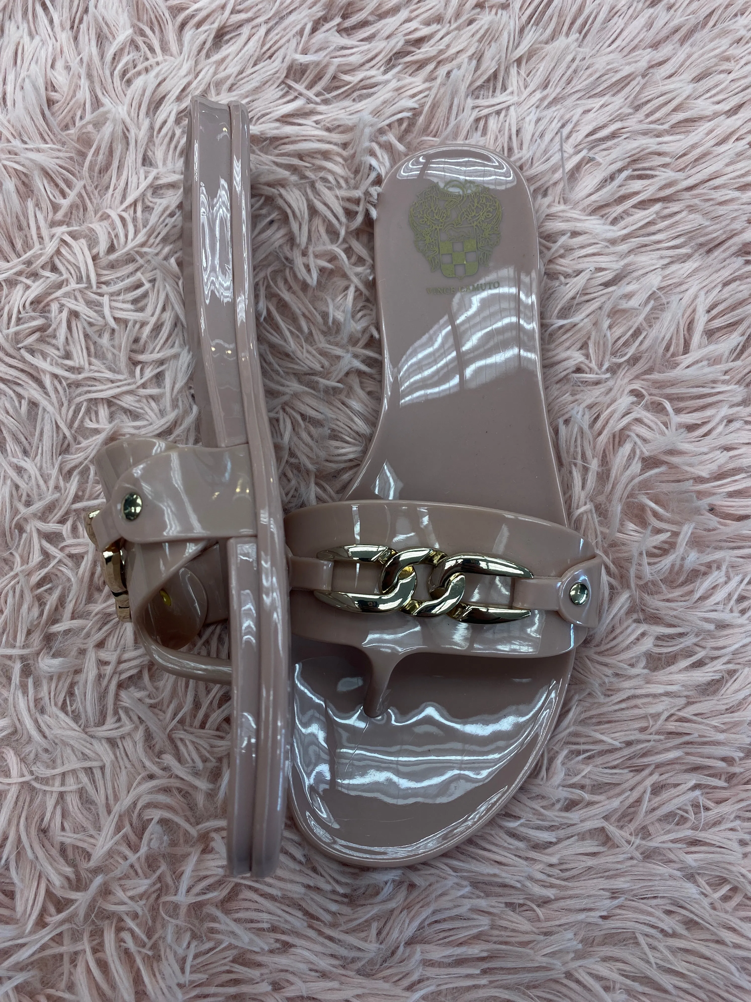 Pink Sandals Flip Flops Vince Camuto, Size 8