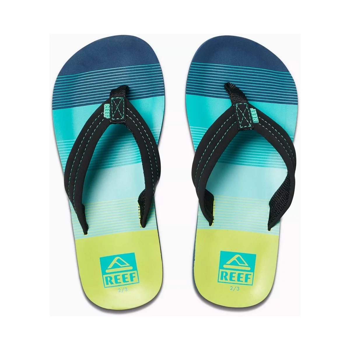 Reef Boy's GS (Grade School) Kids Ahi Aqua/Green