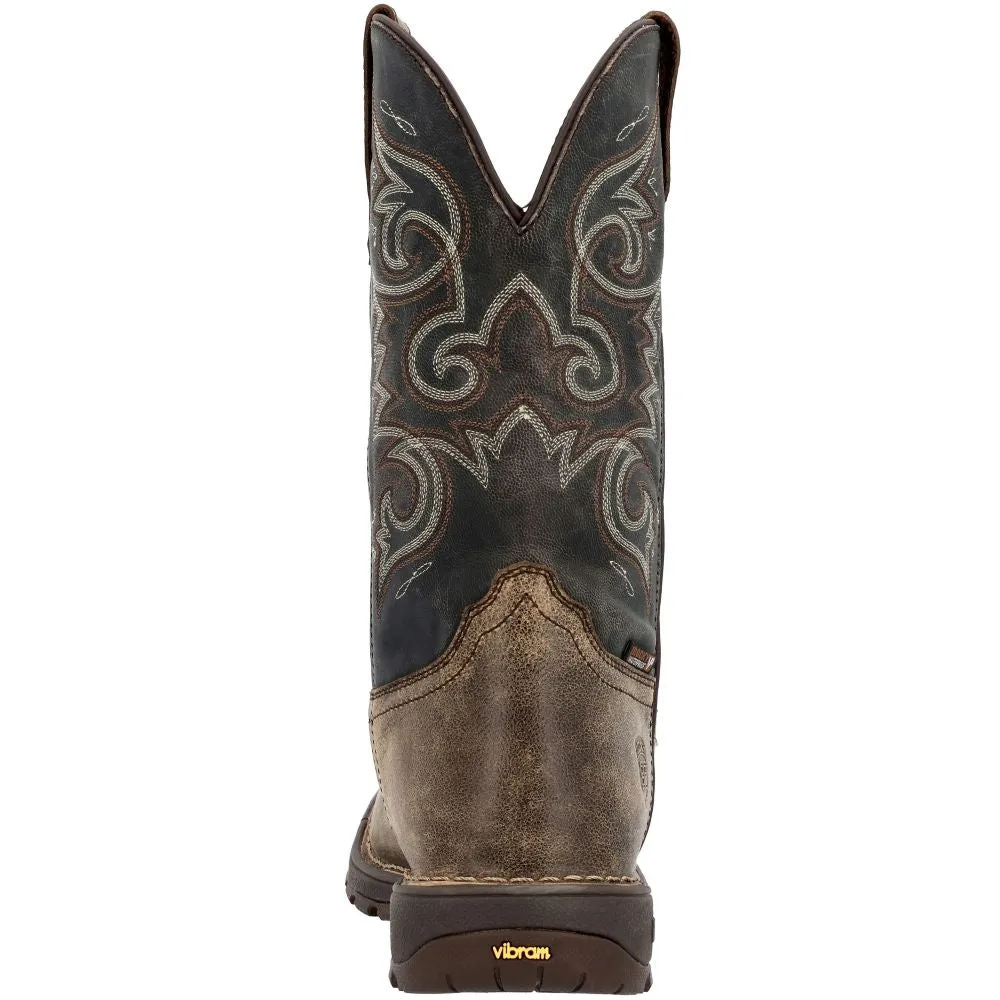 'Rocky' Men's 11" Legacy 32 EH WP Western Square Toe - Brown