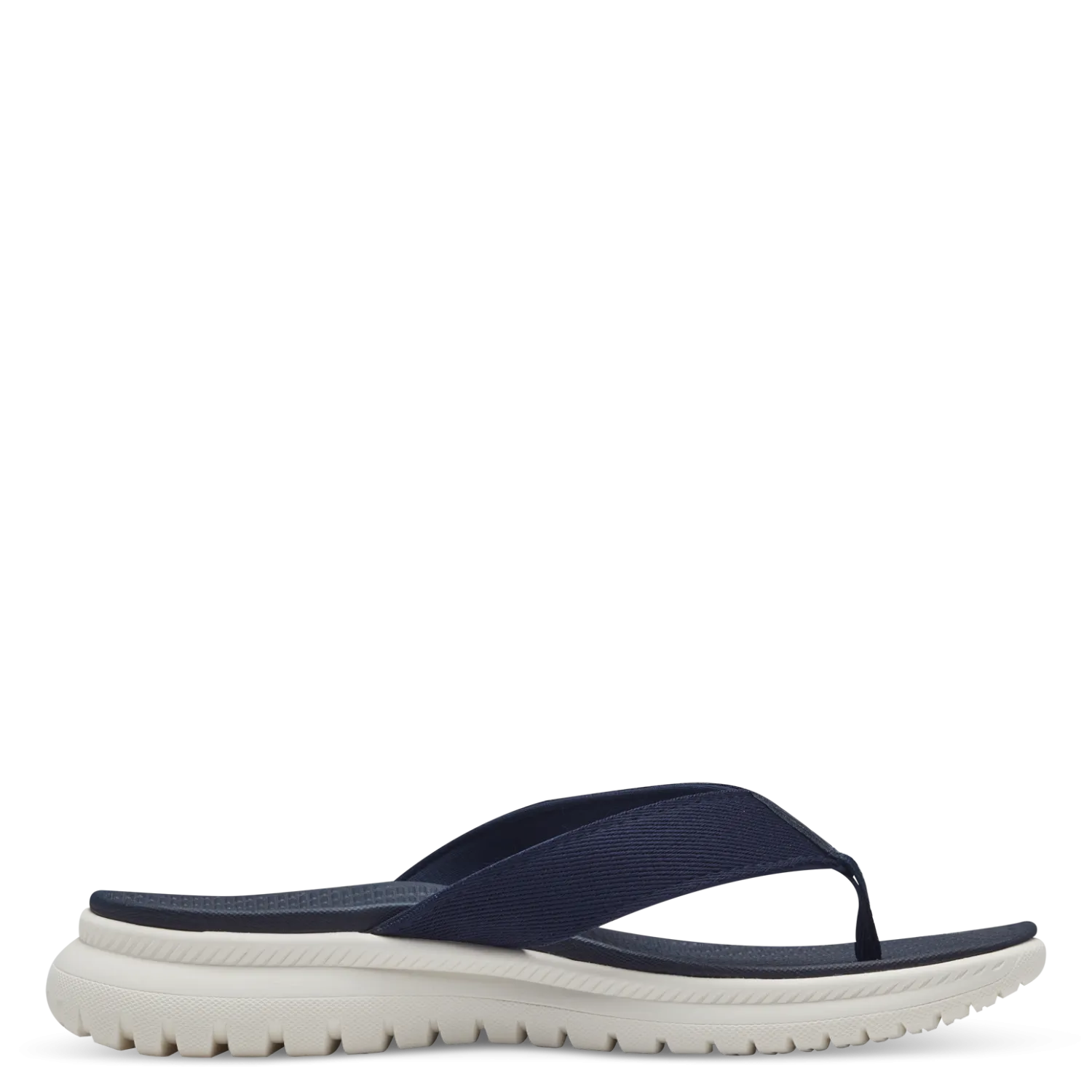 S Oliver Wedge Flip Flop Navy