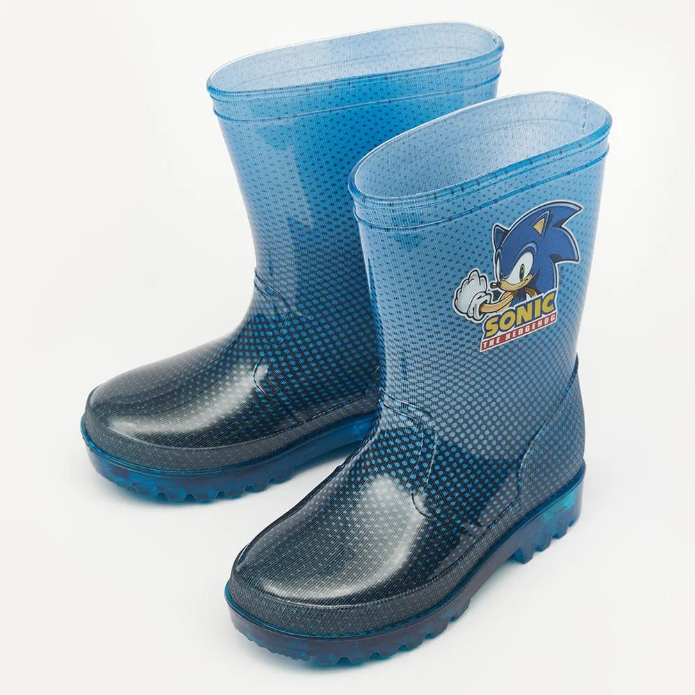 Sonic the Hedgehog Children's Orton Wellington Boots