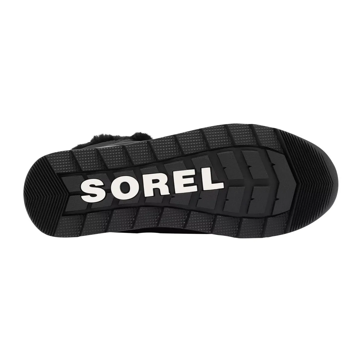 Sorel Girl's Whitney II Short Lace Black/Sea Salt Velcro Waterproof