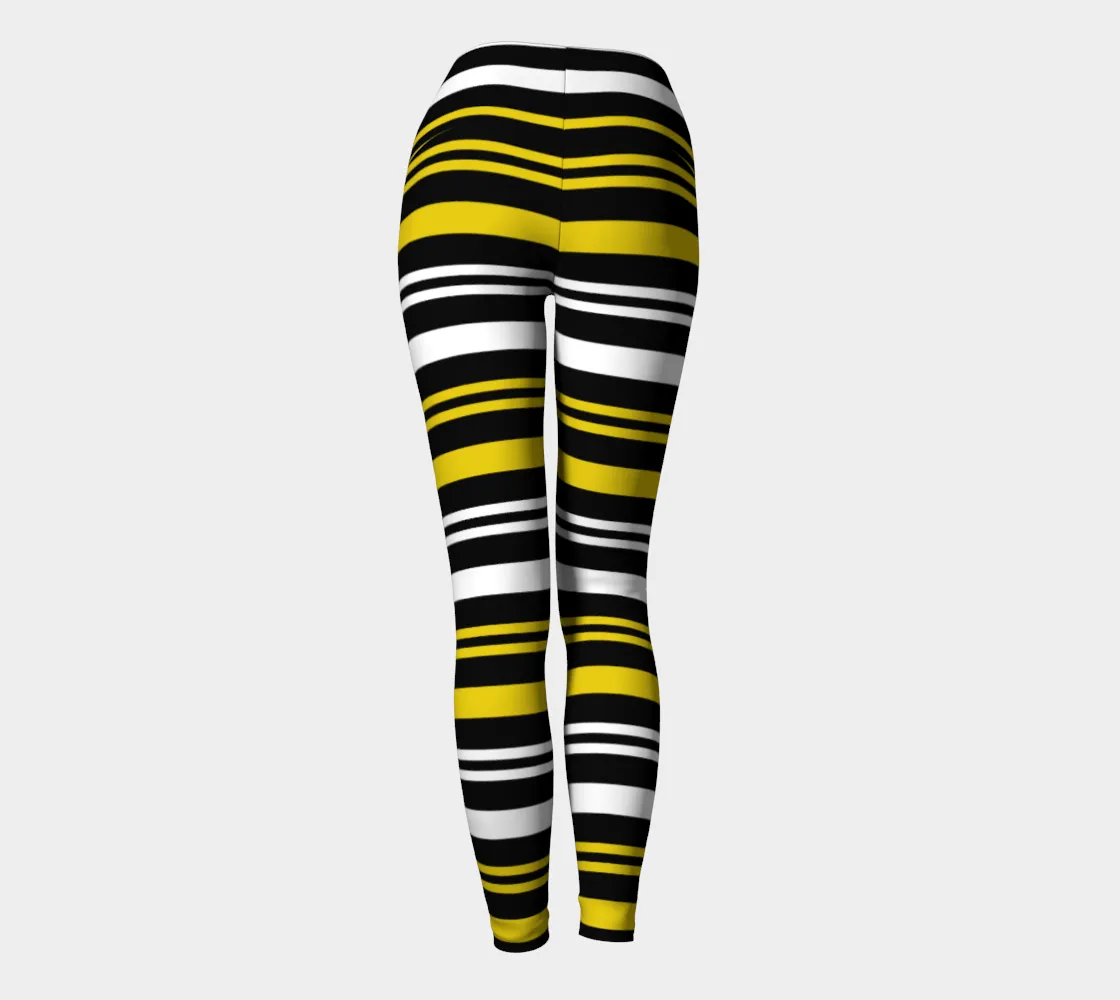 Striped Yoga Leggings