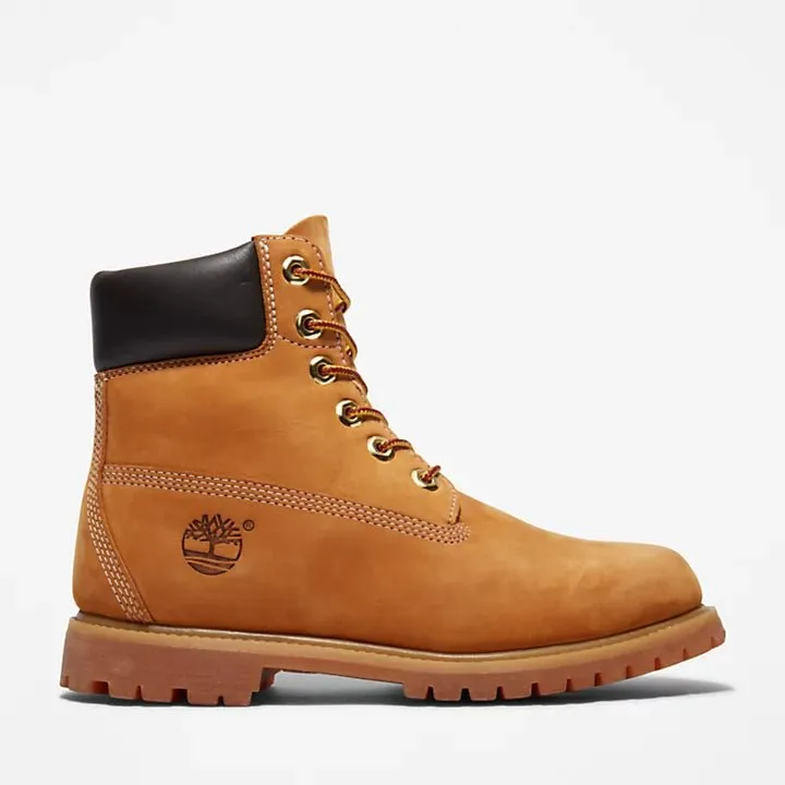 Timberland 6in Premium Boot Wheat -Yellow W women