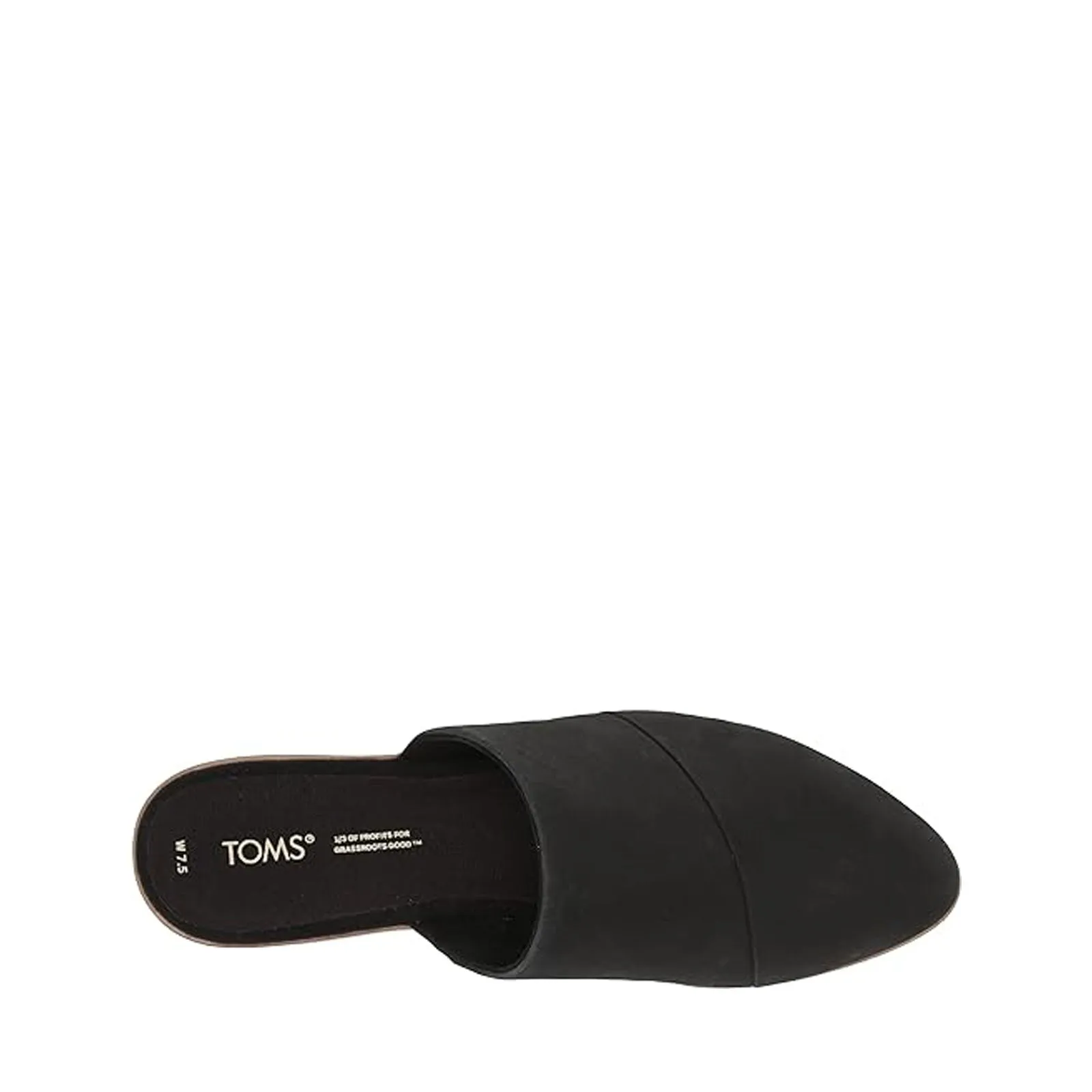 Toms Jade Leather 10018987 (Black Leather)