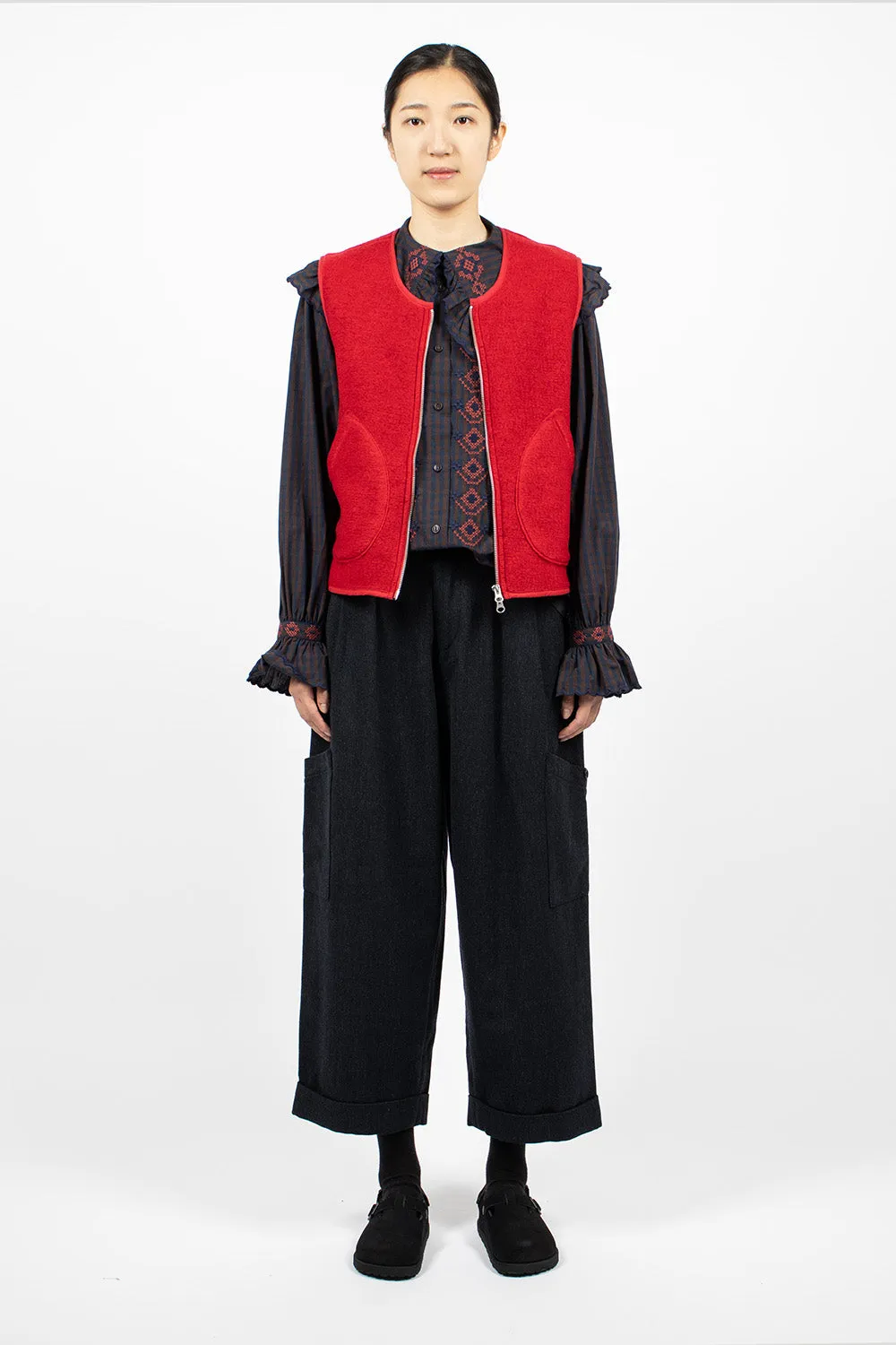 Utah Waistcoat Red