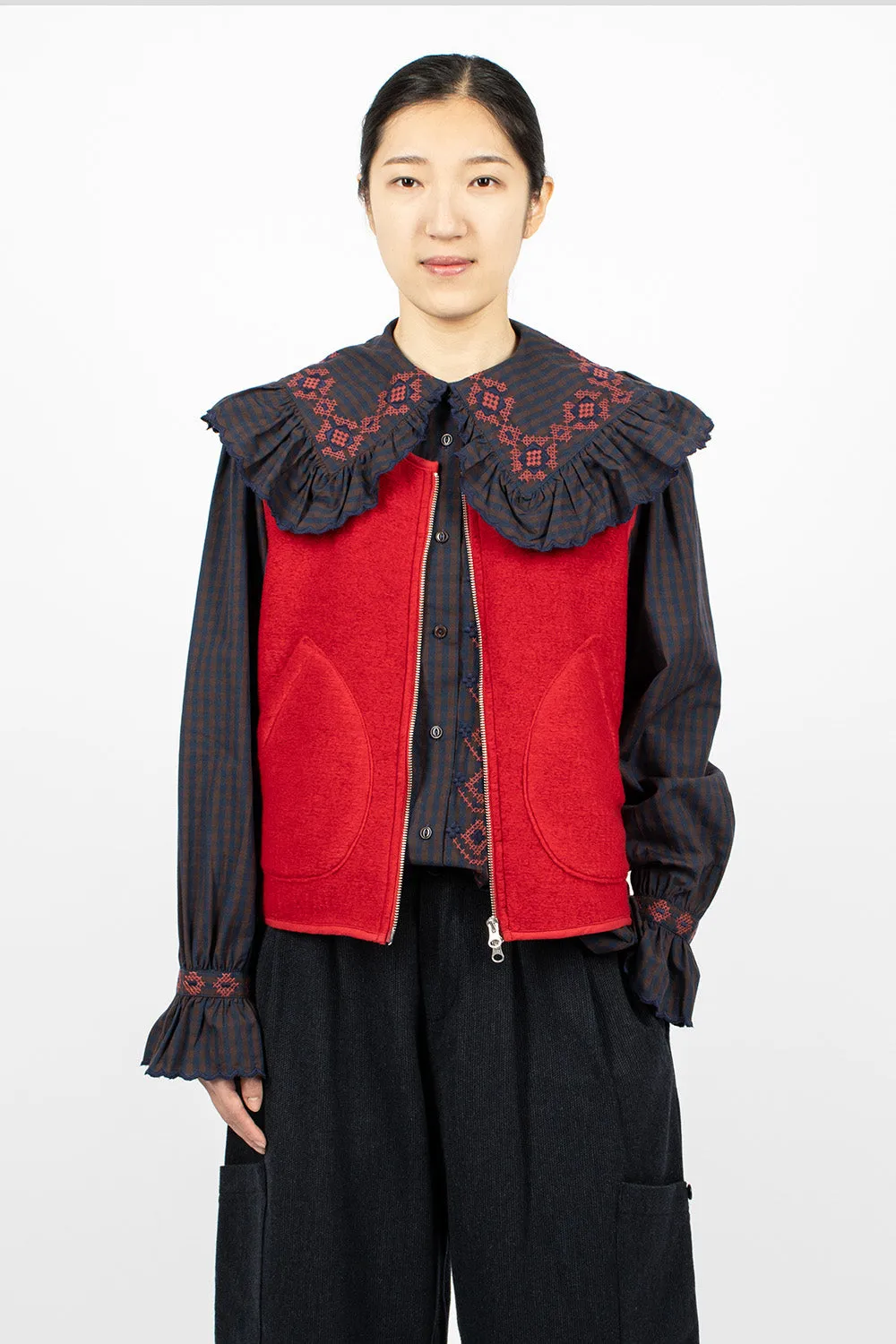 Utah Waistcoat Red