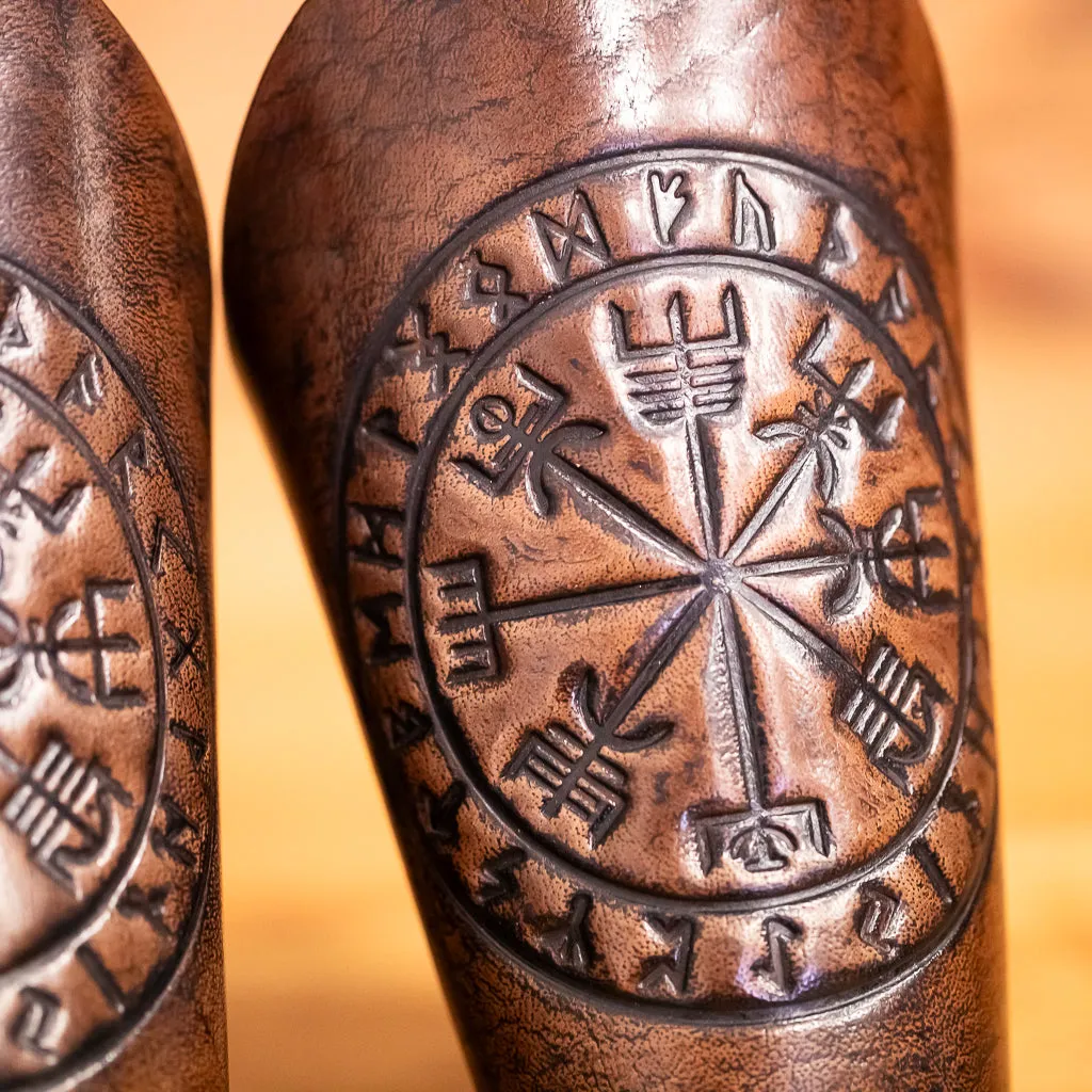 Vegvisir Leather Armguard