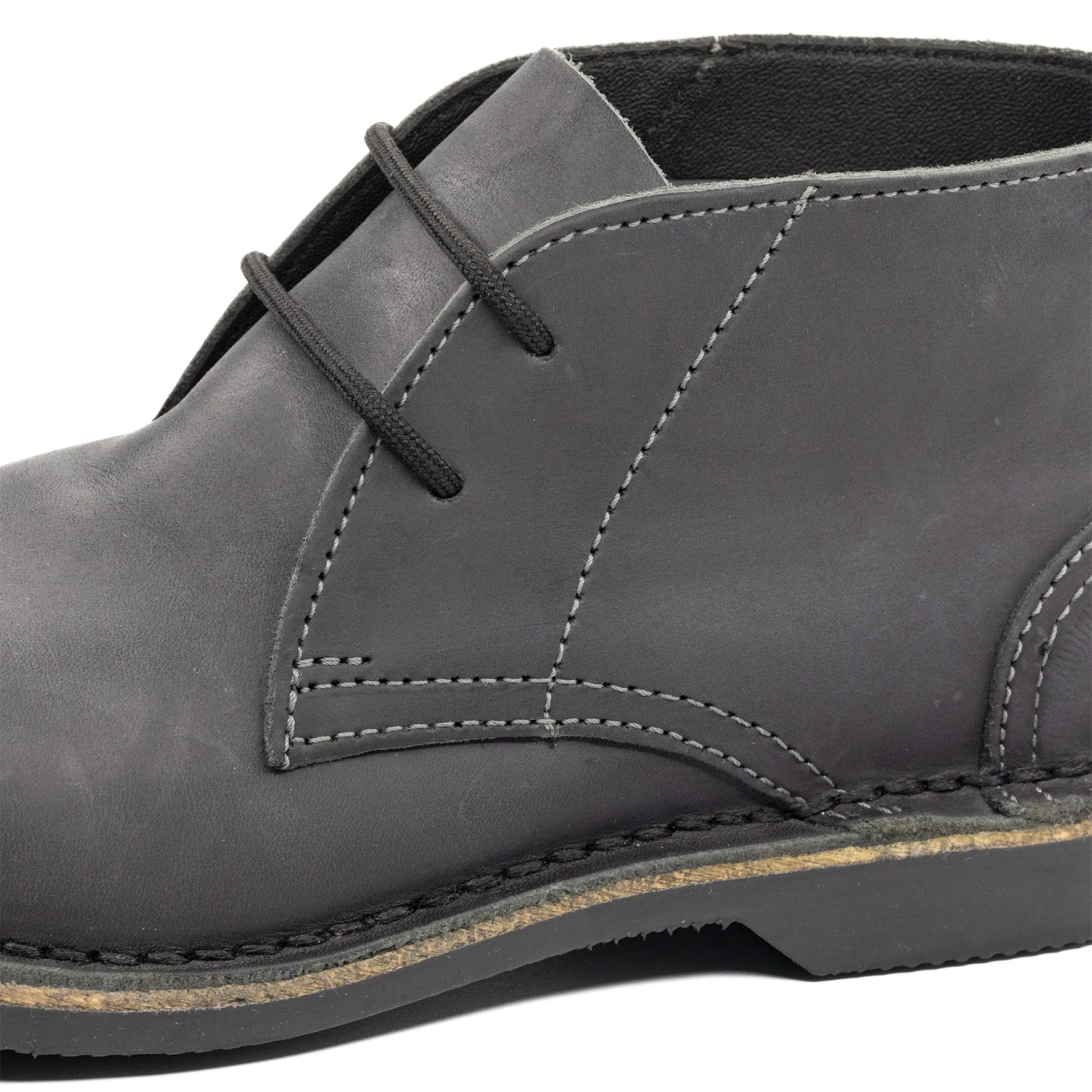 VELDSKOEN CHUKKA (CHARCOAL SOLE)