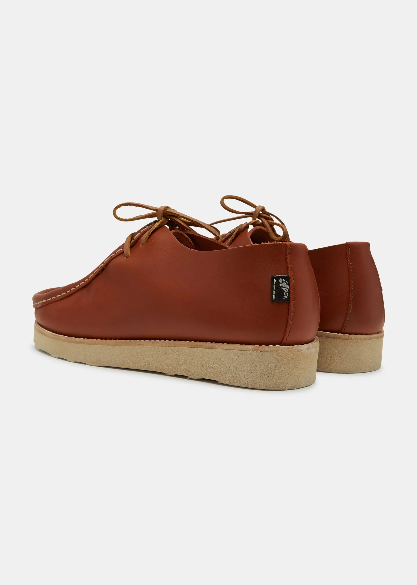 Willard II Leather Shoe On Eva - Burnt Orange