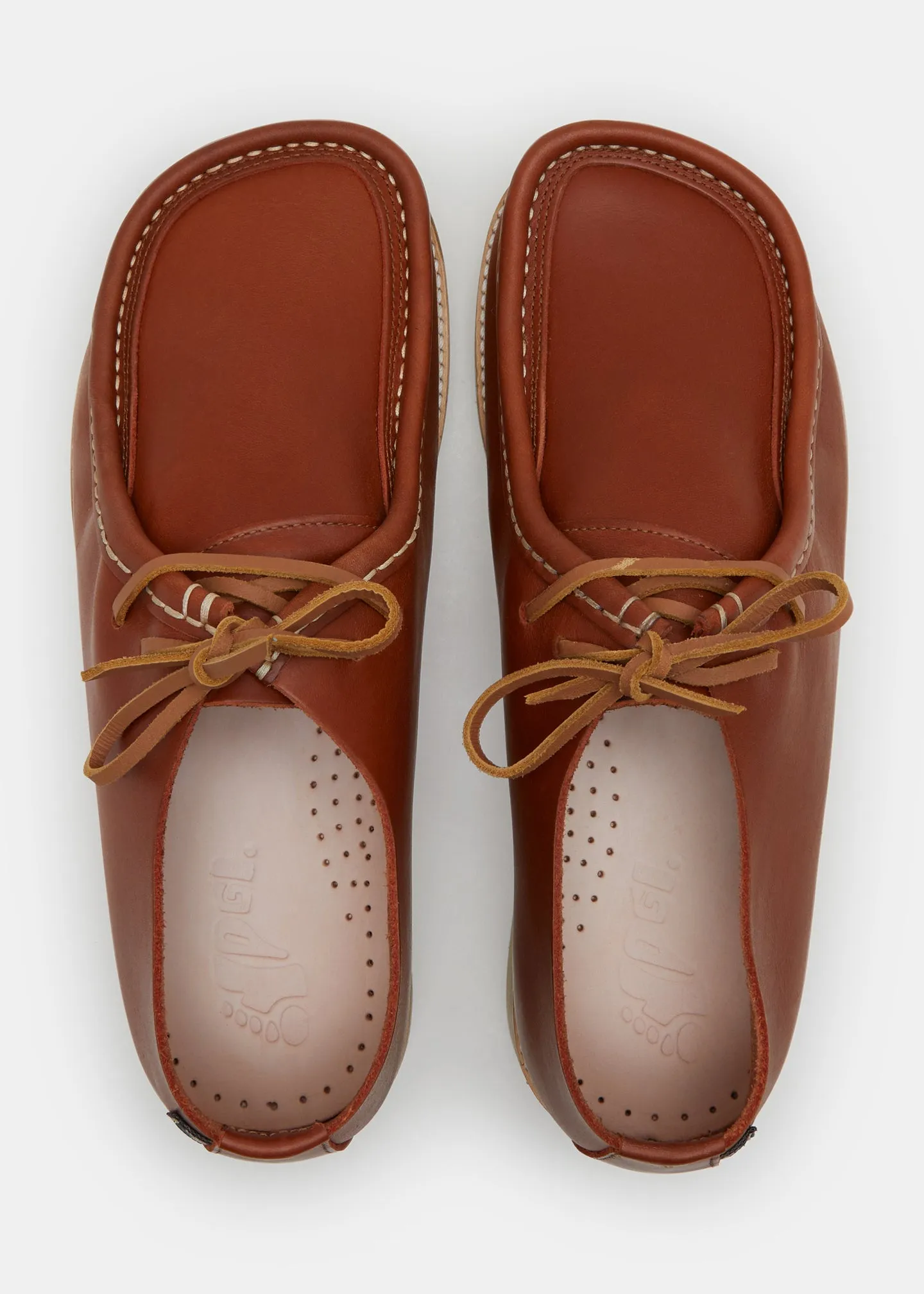 Willard II Leather Shoe On Eva - Burnt Orange