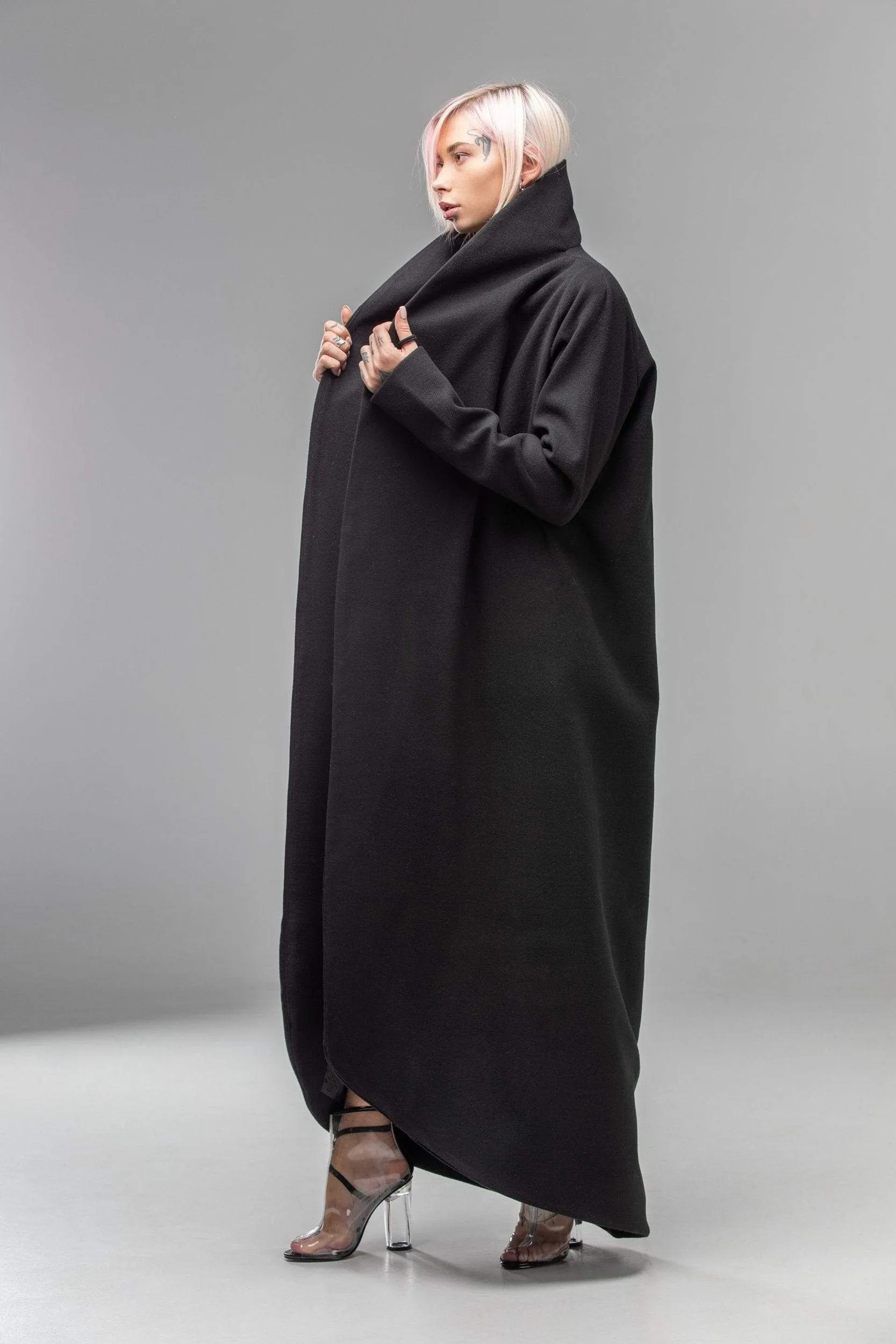 Winter Belted Maxi Coat