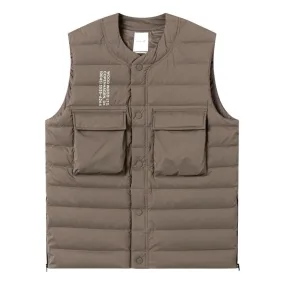 WOOD WOOD KELVIN LIGHT PADDED VEST -MOSS